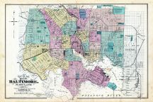Baltimore City, Kent and Queen Anne Counties 1877